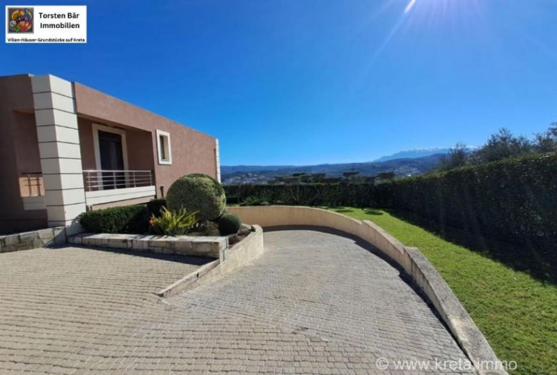 Kalives Kreta, Kalives - freistehende Villa mit Meer- und Bergblick Haus kaufen